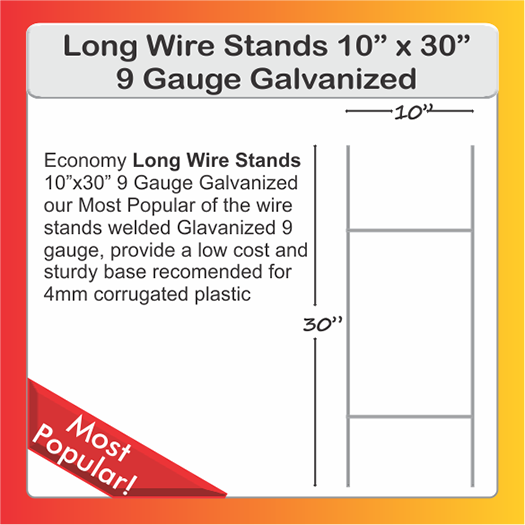 LARGE WIRE STANDS 30"