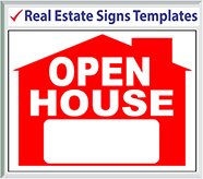 Browse Real Estate Signs Templates