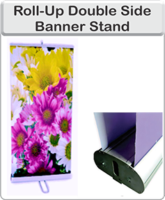 Order Double sided banner stand